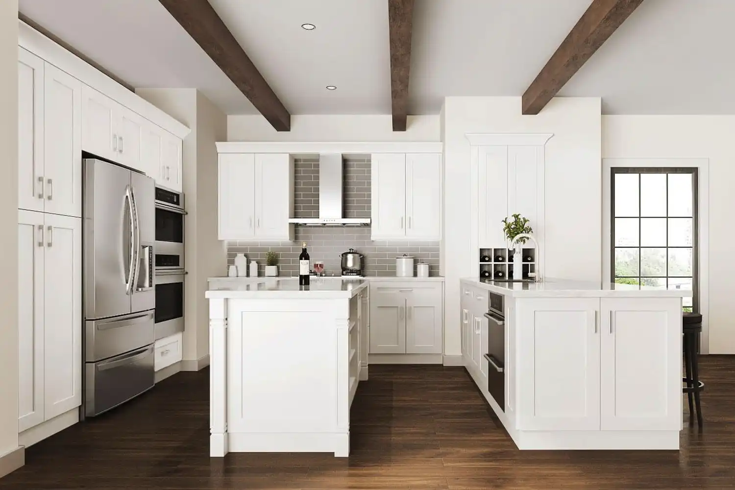 shaker-pearl-white-kitchen-remodeling-doral-florida